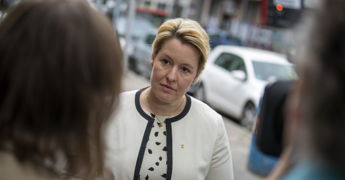 Franziska Giffey, alcaldesa de Berlín y líder del SPD en la región