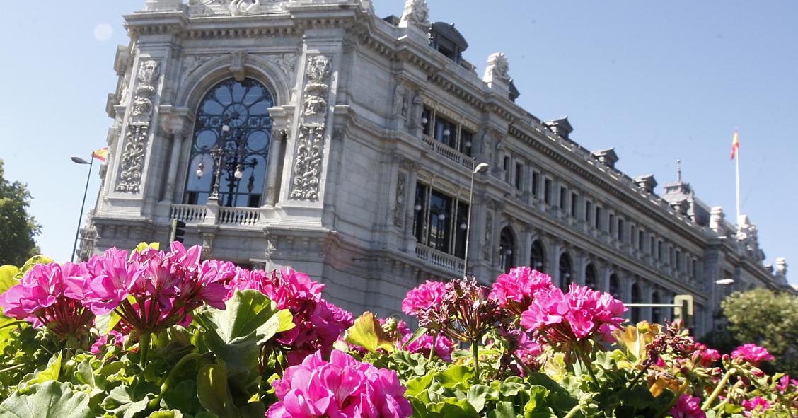 Archivo - Fachada del Banco de España