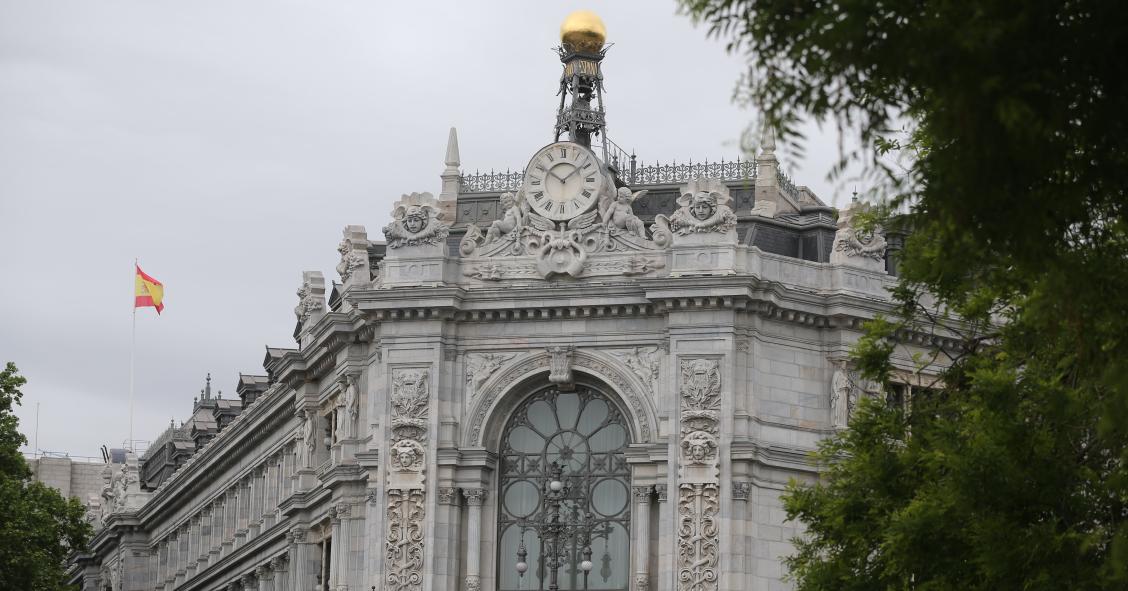 Cúpula de la sede del Banco de España
