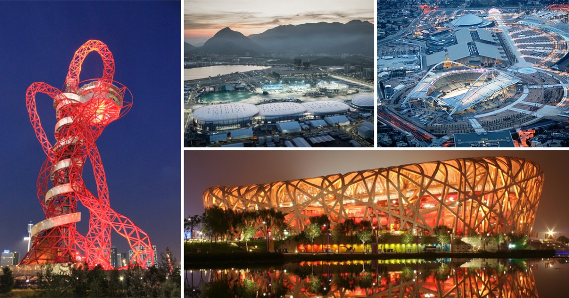 Grandes hitos de la arquitectura olímpica