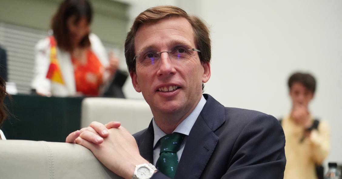 José Luis Martínez-Almeida, alcalde de la ciudad de Madrid