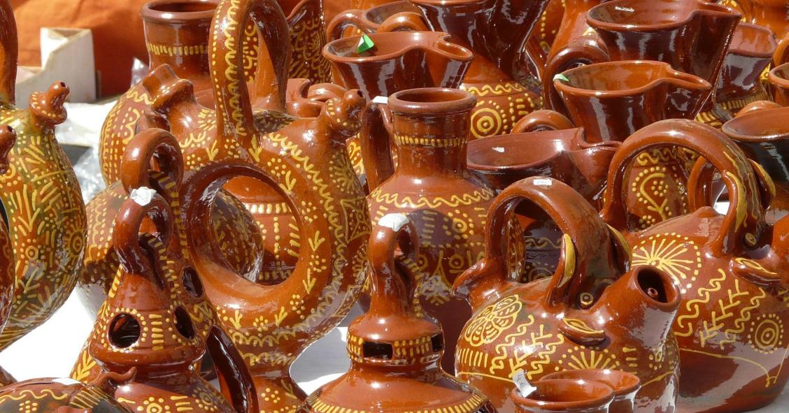 Botijos de cerámica