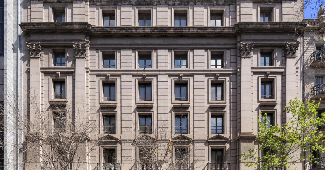 Edificio de lujo en una imagen de archivo.