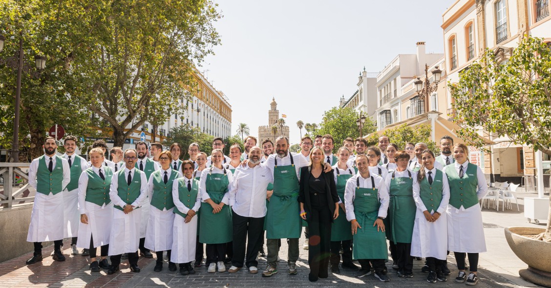 Equipo de 'Mareantes', el nuevo restaurante del chef Rafa Zafra