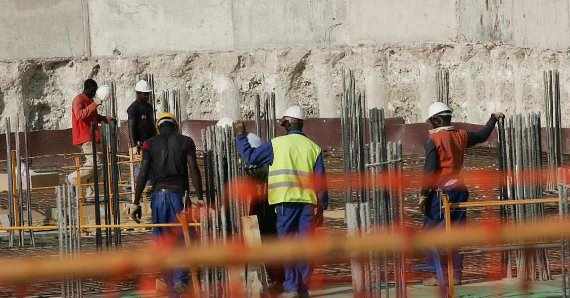 Archivo - Recurso viviendas en construcción. Obras de edificios.