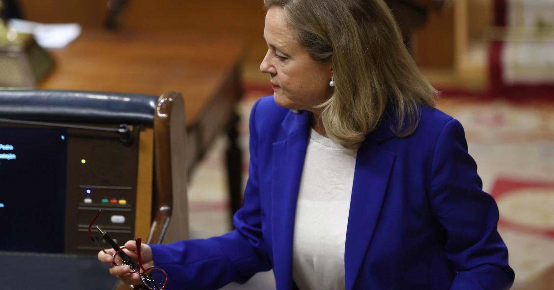 La vicepresidenta primera y ministra de Asuntos Económicos y Transformación Digital, Nadia Calviño