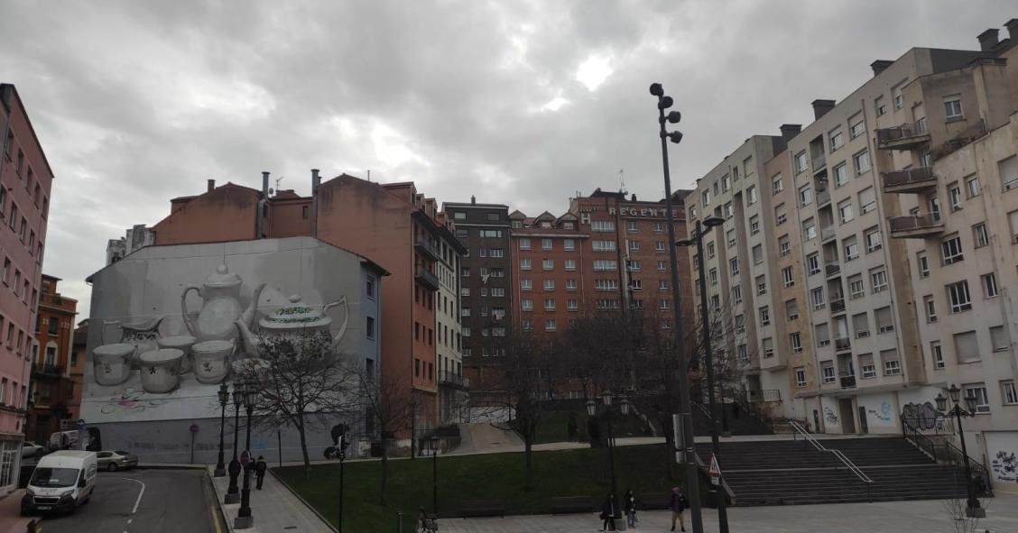 Archivo - Calles de Oviedo, en una imagen de archivo.