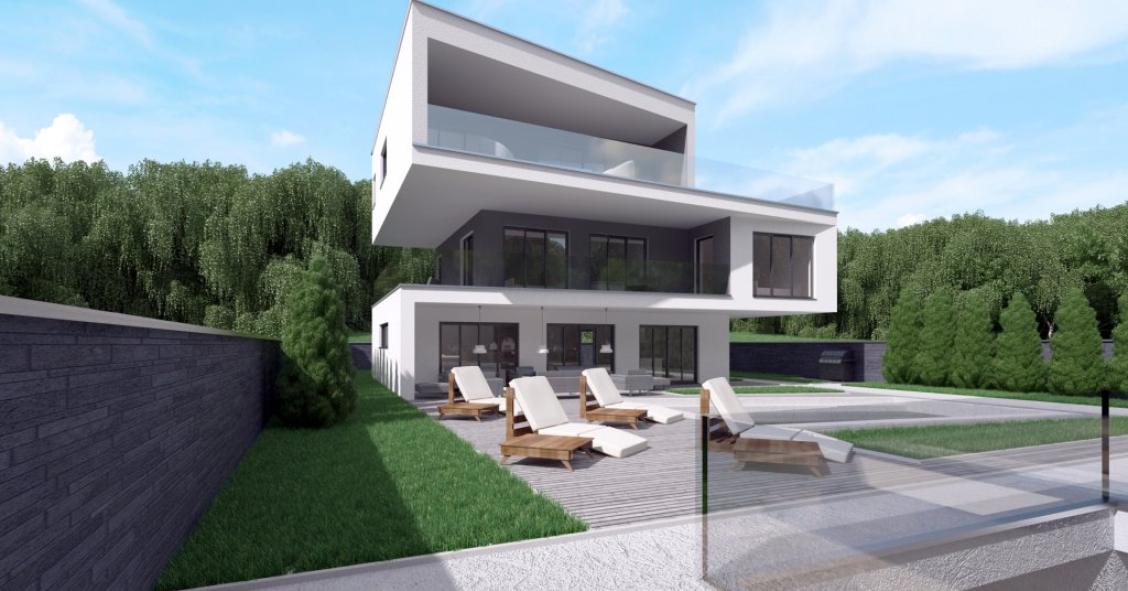 Casas modulares de tres pisos