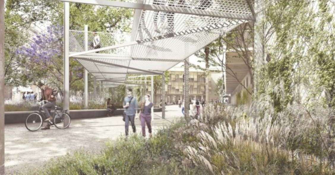 La Modelo de Barcelona coge forma: 121 viviendas de VPO, equipamientos y un gran espacio verde