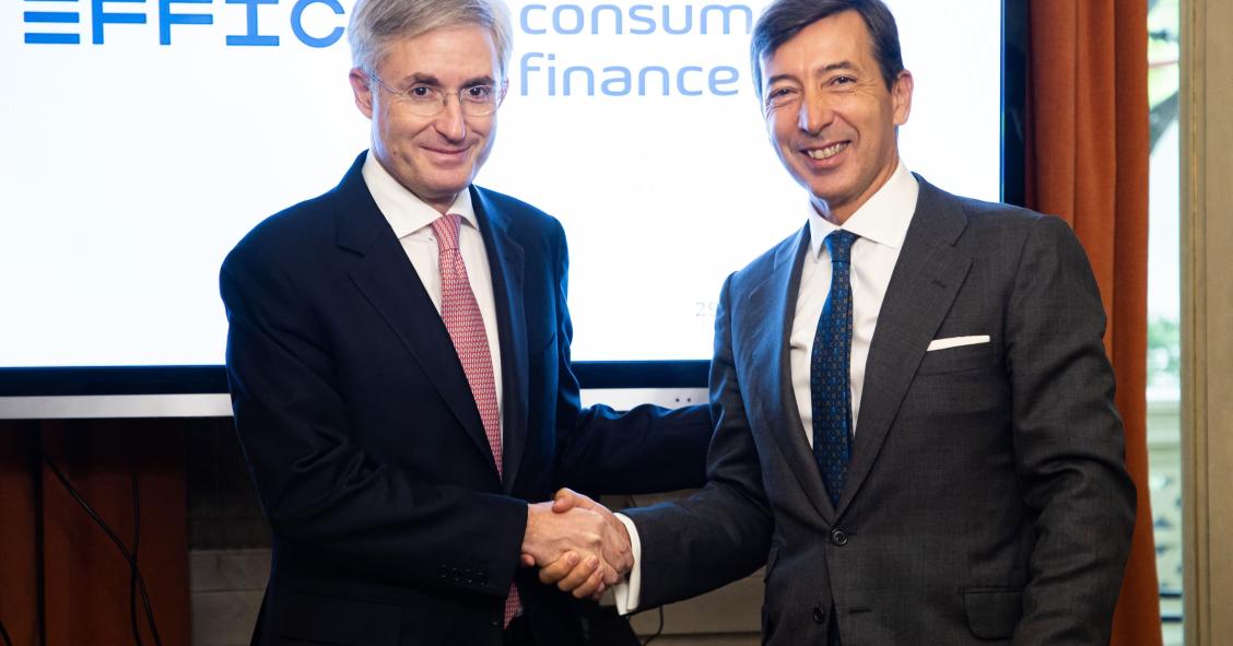 Eduard Mendiluce (Effic) y Alfonso Saez (Bankinter)