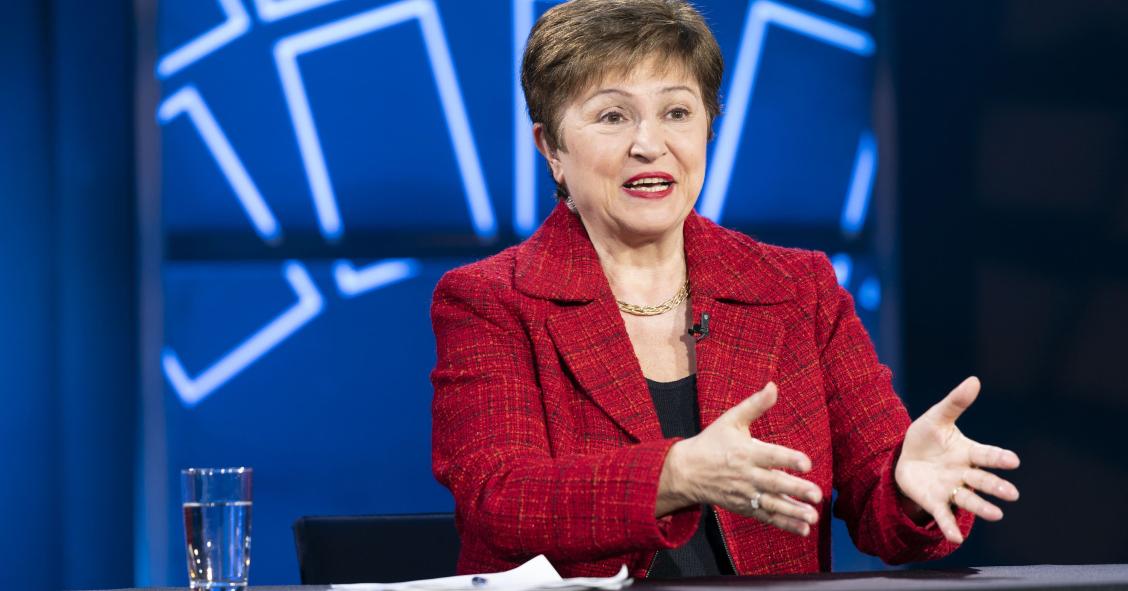 Archivo - La directora gerente del FMI, Kristalina Georgieva.