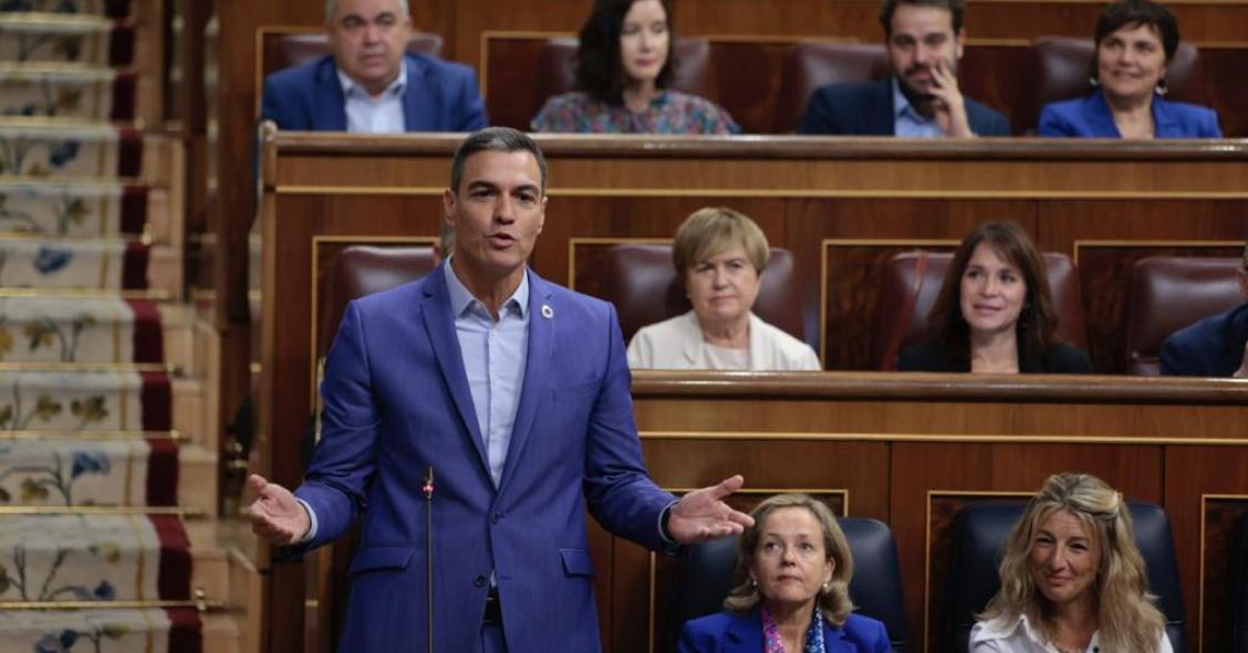 El presidente del Gobierno, Pedro Sánchez