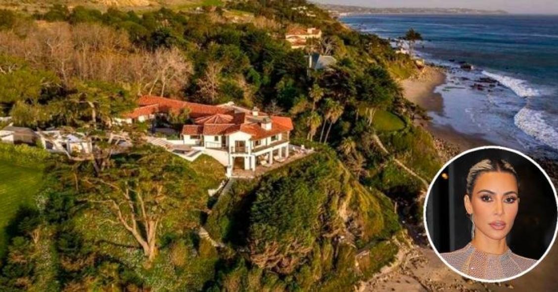 Kim Kardashian se compra está mansión en Malibú