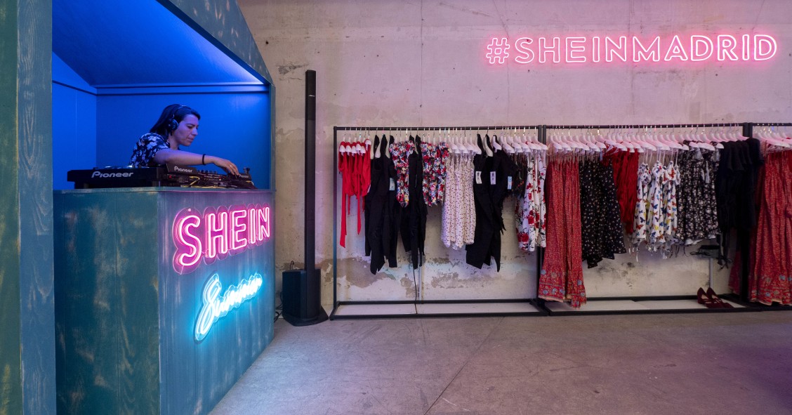 Archivo - Interior de la primera tienda física de SHEIN en Madrid