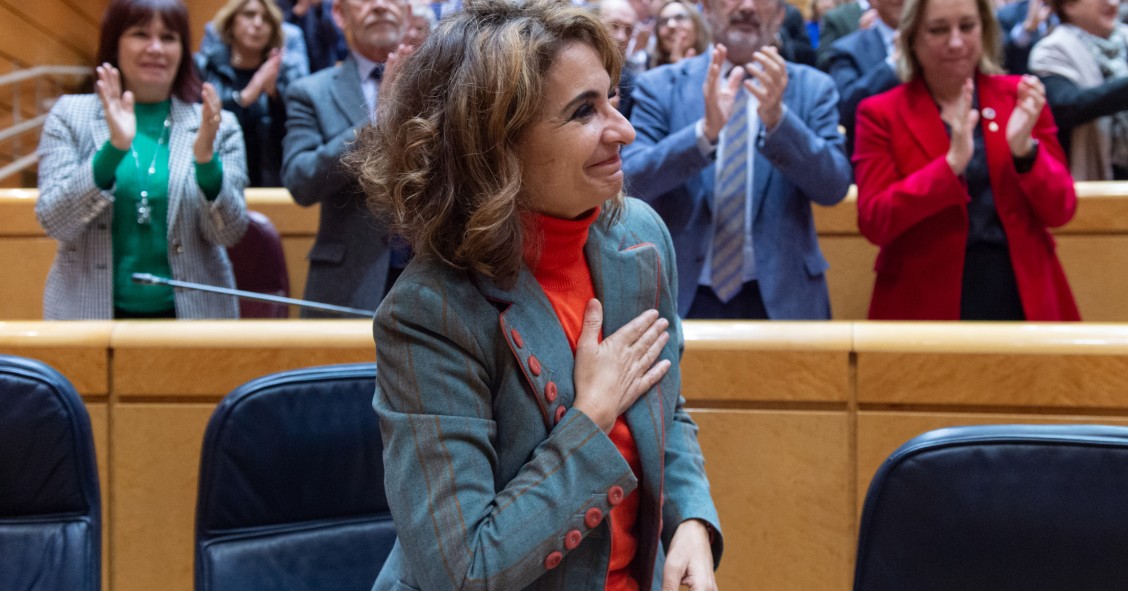 La ministra de Hacienda y Función Pública, María Jesús Montero.