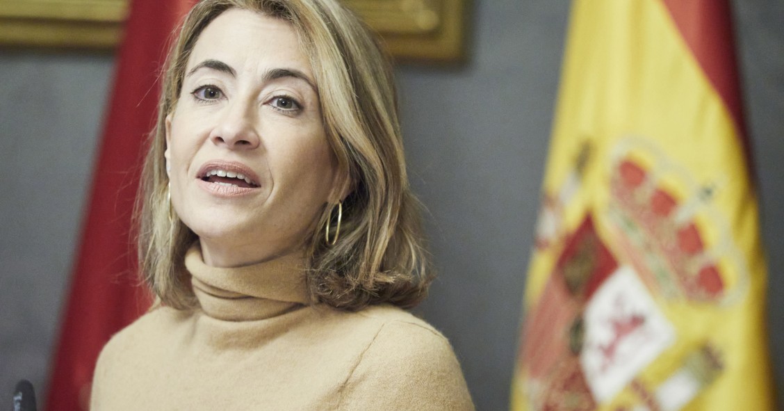 La ministra de Transportes, Movilidad y Agenda Urbana, Raquel Sánchez, en una imagen de archivo.