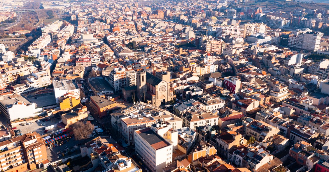 Vista aérea de Granollers