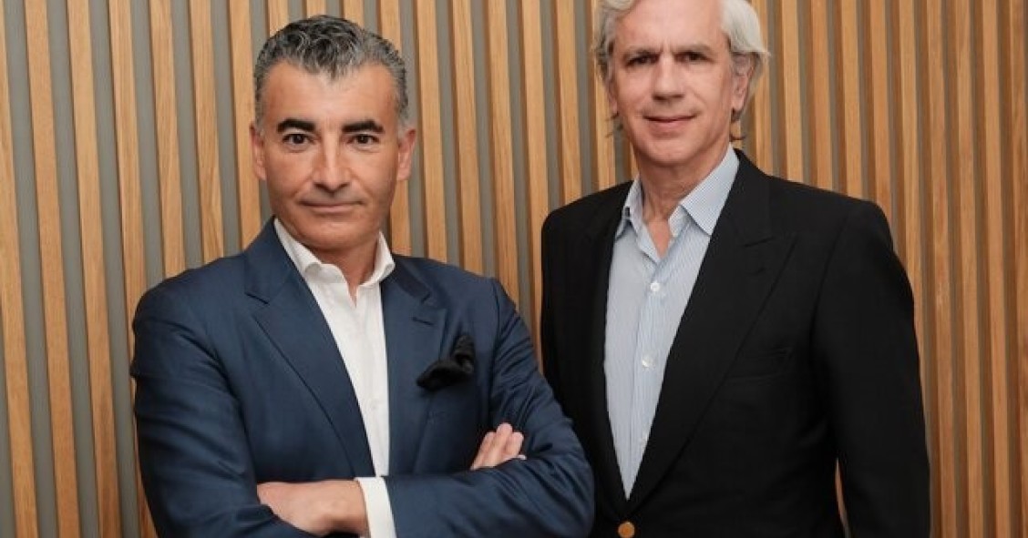 Los socios de Everwood Capital de transporte y logística, Juan José Andrés y Francisco Diego.