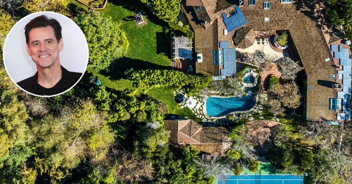 Jim Carrey pone en venta su mansión