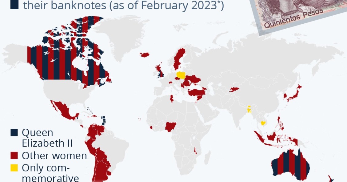 Las mujeres en los billetes