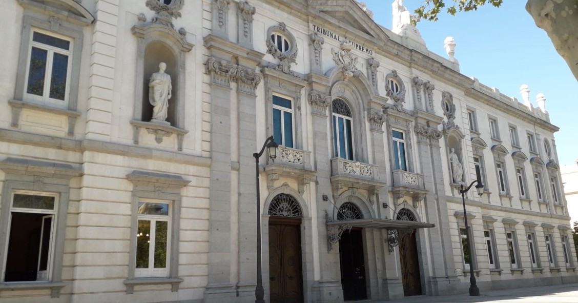 Archivo - Fachada del Tribunal Supremo en Madrid.