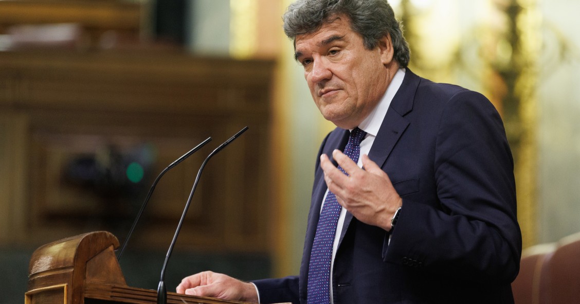 El ministro de Inclusión, Seguridad Social y Migraciones, José Luis Escrivá