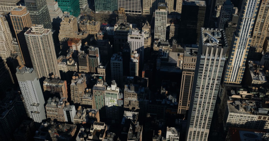 Vistas aéreas de Nueva York