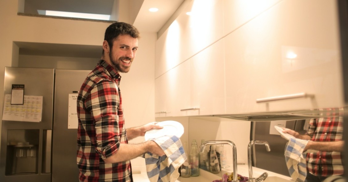 Trucos para lavar paños de cocina