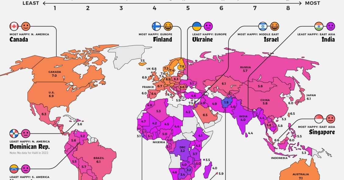 Índice de Felicidad 2023
