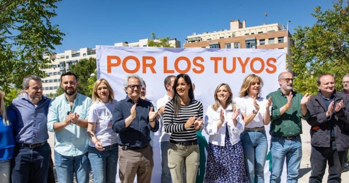 Ciudadanos durante un acto del partido