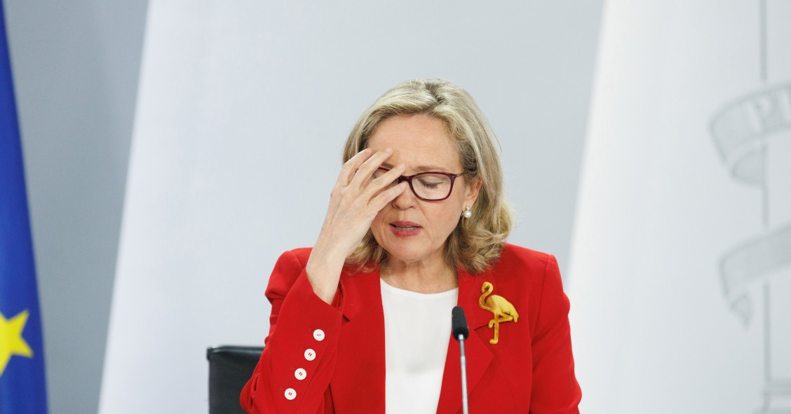 La vicepresidenta primera y ministra de Asuntos Económicos y Transformación Digital, Nadia Calviño