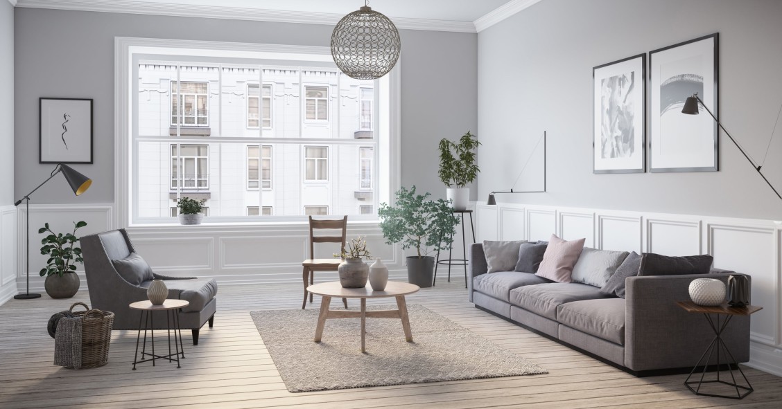 Interior de una vivienda.