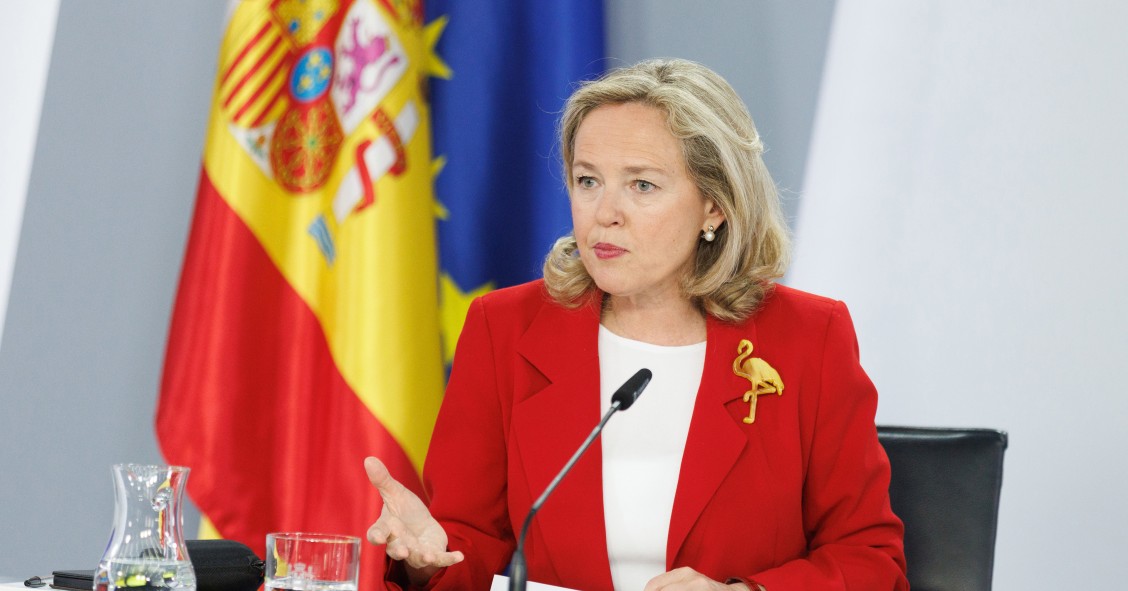 La vicepresidenta primera y ministra de Asuntos Económicos y Transformación Digital, Nadia Calviño