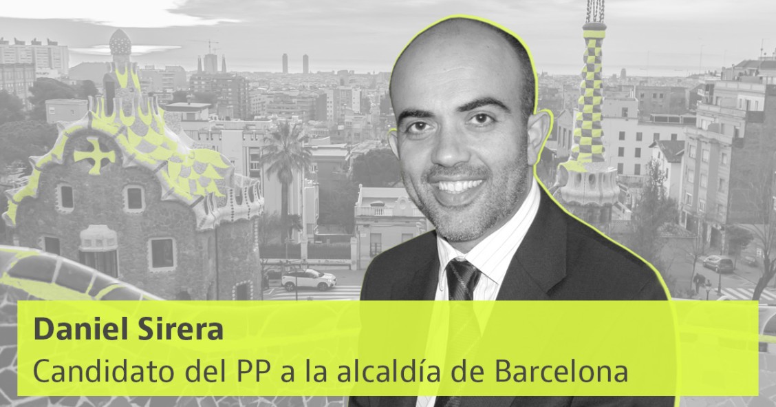 Daniel Sirera, candidato del PP a la alcaldía de Barcelona