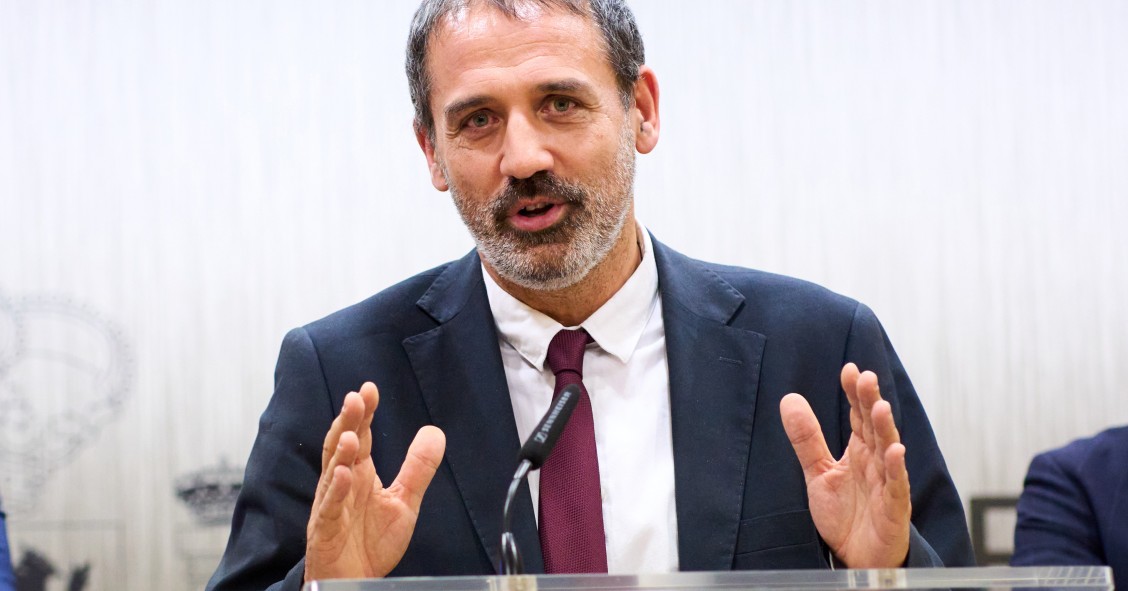 Archivo - El secretario general de Infraestructuras del Ministerio de Transportes, Xavier Flores. 