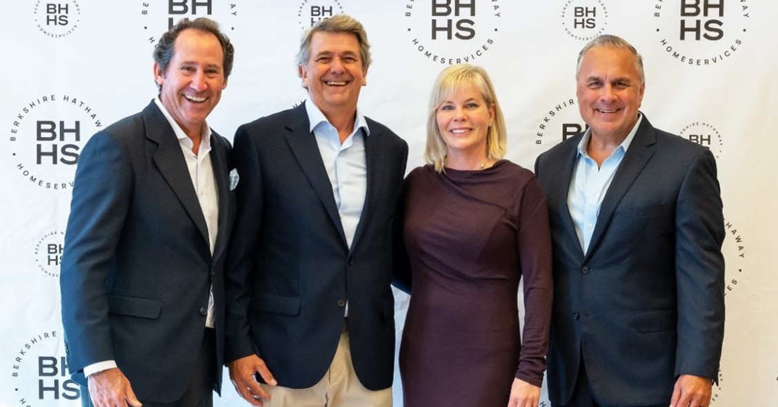 De izquierda a derecha: Bruno Rabassa, Jorge Forteza, Christy Budnick, Frank Perdichizzi en su visita a Mallorca