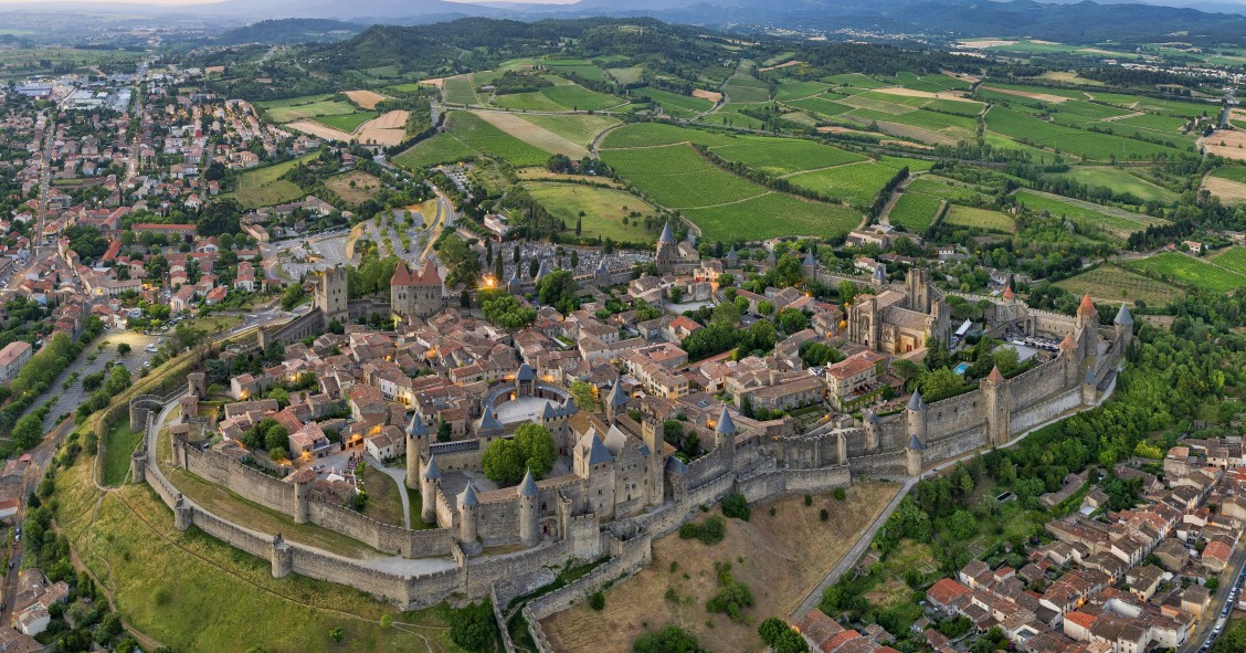 La ciudad de Carcasonne