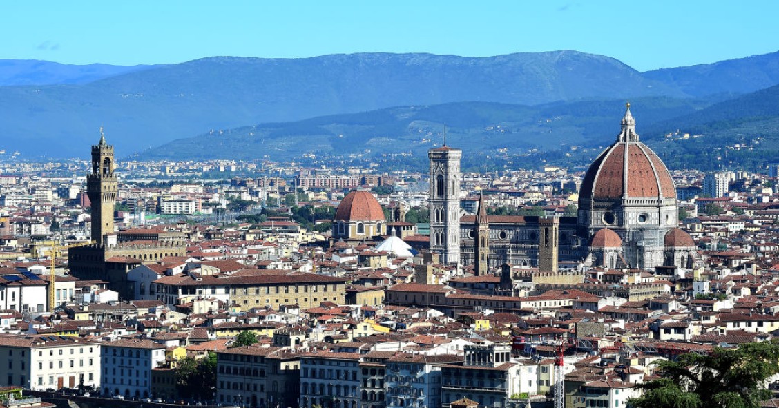 Panorámica de Florencia, Italia