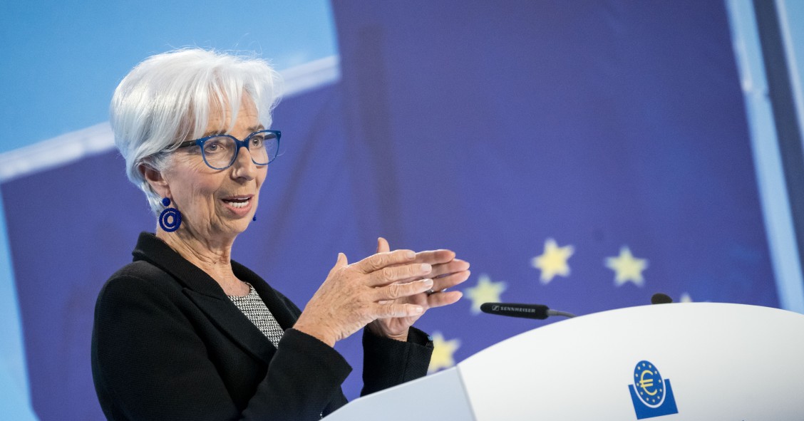 Christine Lagarde, presidenta del BCE