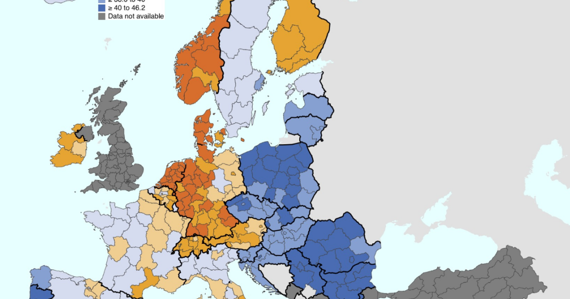 Horas trabajadas en Europa