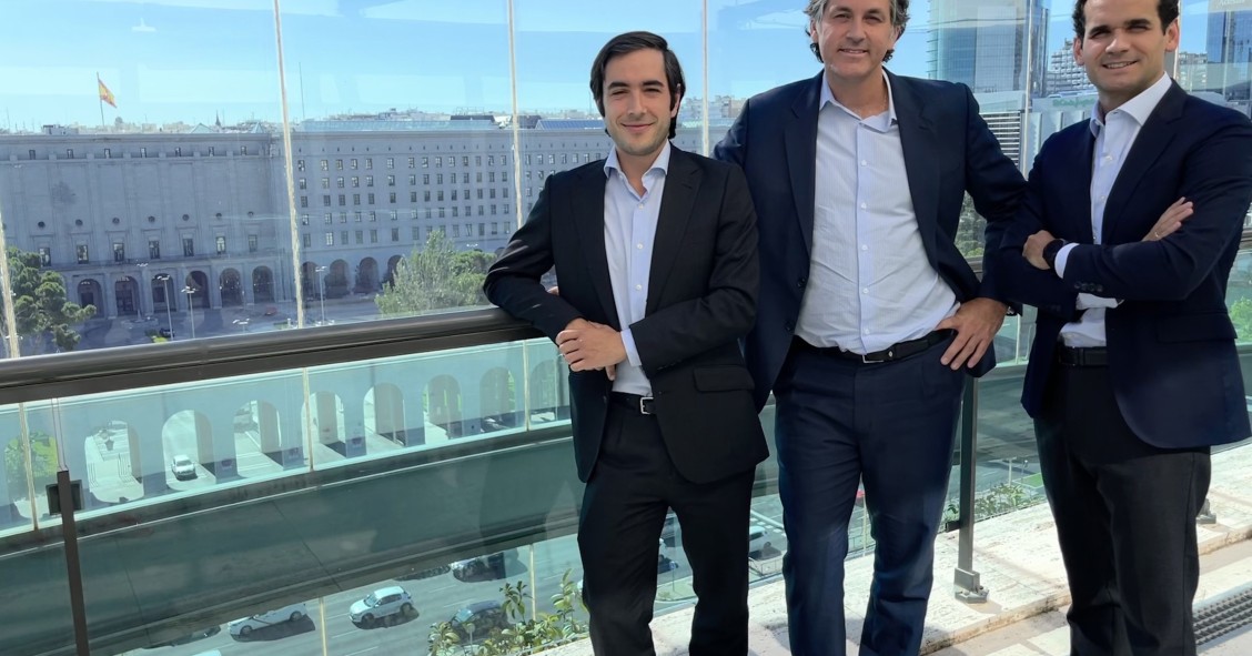 Los directivos de A&G, Álvaro Boada, Alejandro Núñez, Javier Blas.