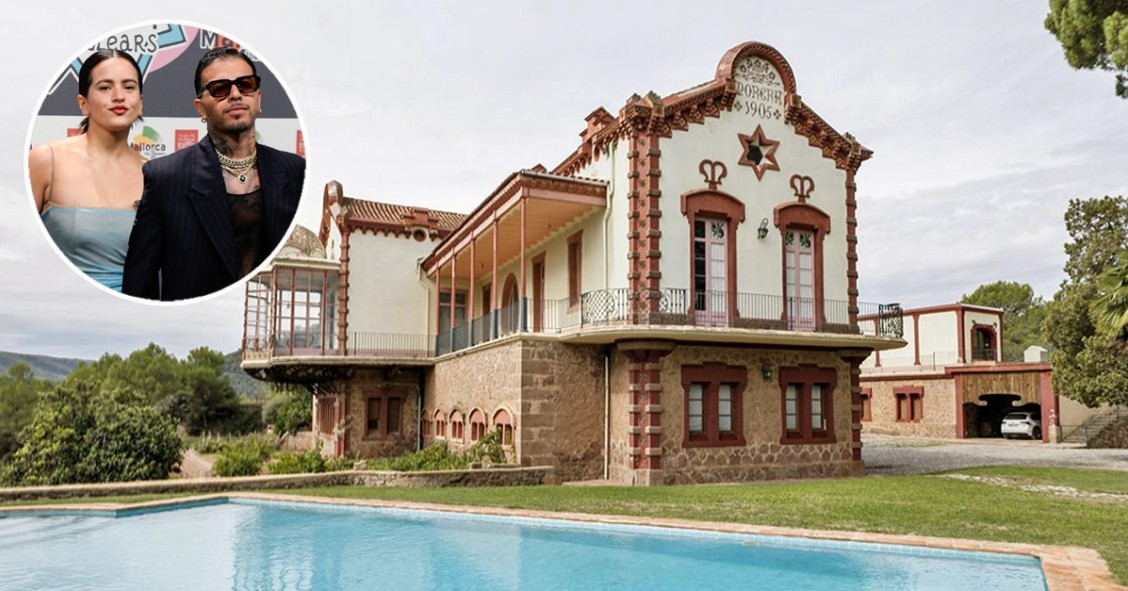 Esta es la mansión que compraron Rosalia y Rauw Alejandro en Manresa antes de su separación