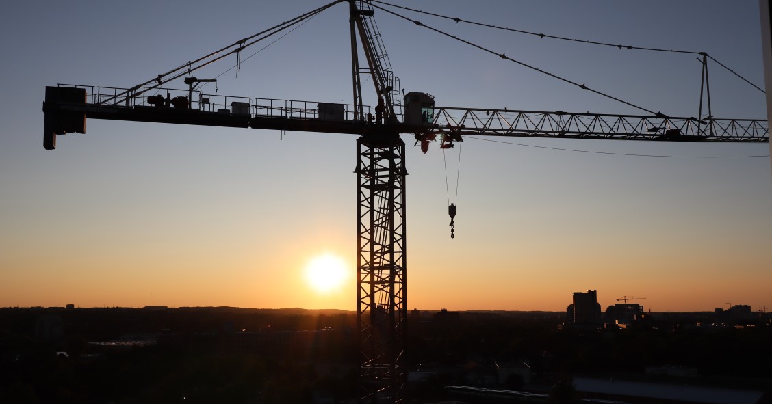 Grúas de construcción