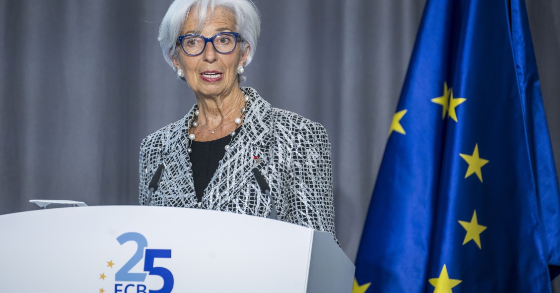 Christine Lagarde, presidenta del BCE