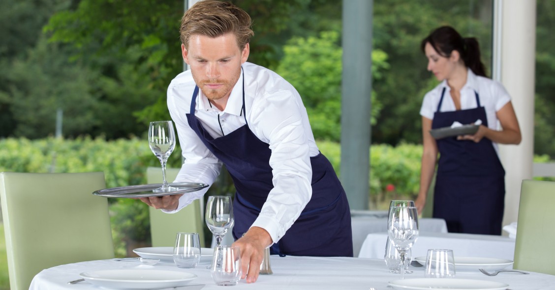 Archivo - Camareros.