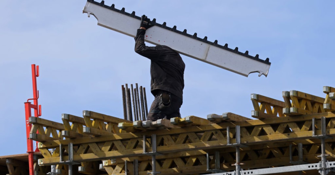 Empleado construcción