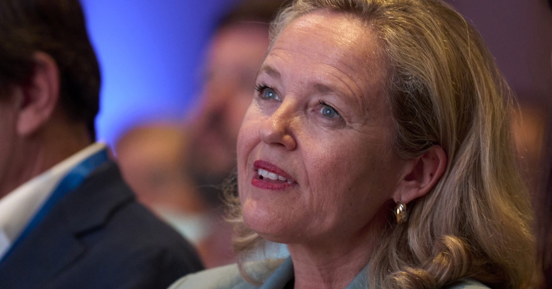 La vicepresidenta primera del Gobierno y ministra de Asuntos Económicos y para la Transformación Digital en funciones, Nadia Calviño