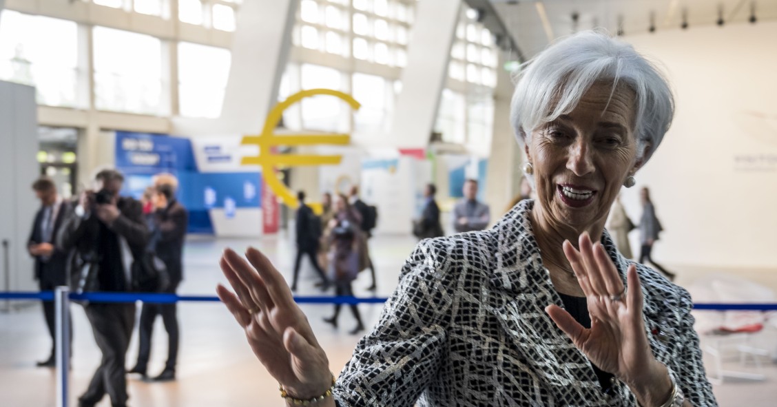 Christine Lagarde, presidenta del BCE