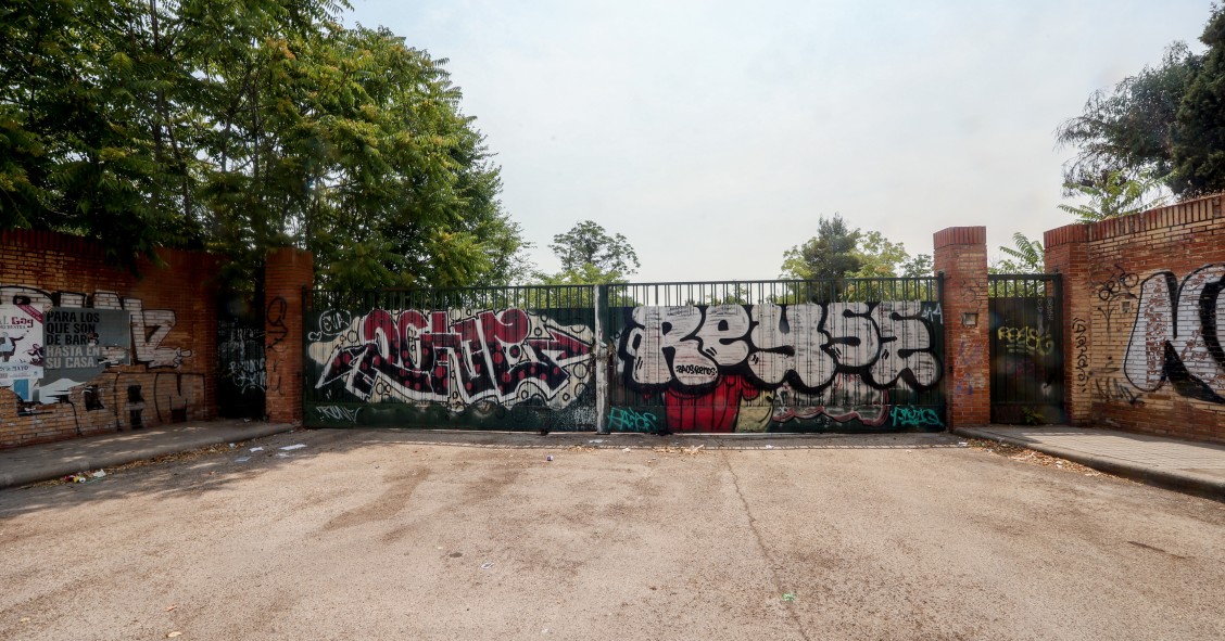 Muro perteneciente a la zona de la ‘Operación Campamento’, zona de la A-5, a 13 de julio de 2022, en Madrid
