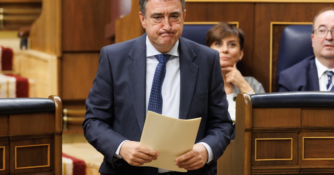 El portavoz del PNV en el Congreso, Aitor Esteban
